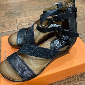 Miz Mooz Black Millie Sandal